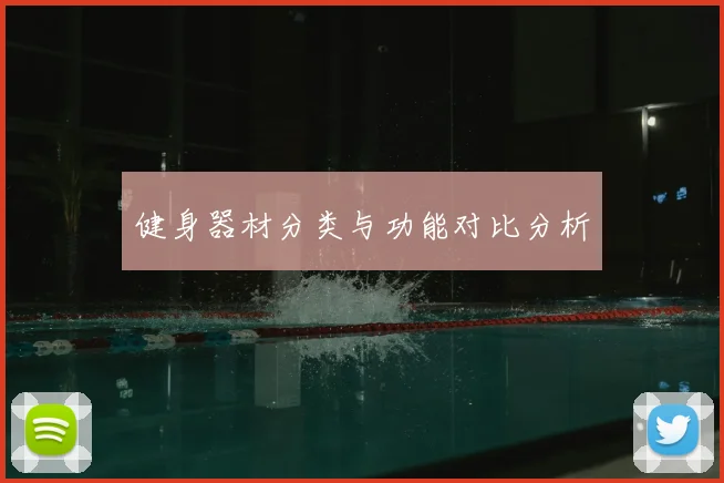 健身器材分类与功能对比分析
